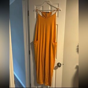 SHEIN Yellow Jumpsuit